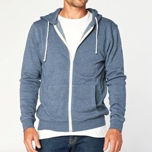 Threads 4 Thought Triblend Zip Fleece Hoodie L
